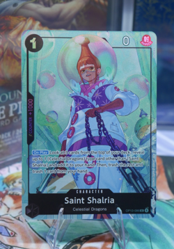 Saint Shalria One Piece TCG OP13-086 Pre Best Selection Vol. 5 English Alt Promo - Image 1