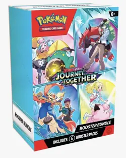 🌅 JOURNEY TOGETHER Booster Bundle Box New Sealed Pokemon Cards TCG 6 Packs 🌅 - Image 1