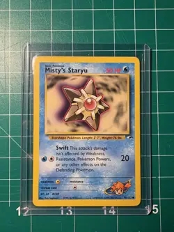 Pokemon card bundle Misty Gym Challenge lot (6 card set) - Image 4