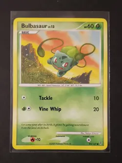 Bulbasaur 93/147 Pokemon Card 2009 Pokemon NM Near Mint - Image 1