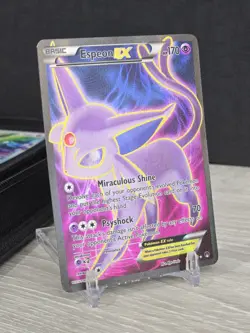 Pokemon Card TCG Espeon EX Holo Full Art Ultra Rare Card 117/122 XY Breakpoint - Image 1
