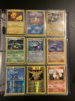 Pokemon Card Binder Collection Mixed Lot - 270 Cards + Pikachu Toy - Image 2
