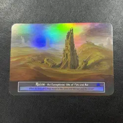 Sorcery Contested Realms - Beta - Ruins - Foil - Dual Site - Image 1