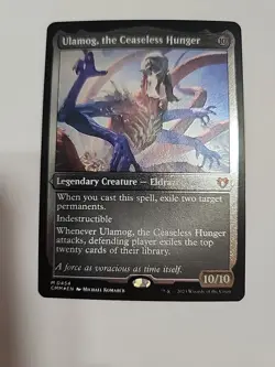 Ulamog, the Ceaseless Hunger (Foil Etched) Commander Masters Foil - Image 1