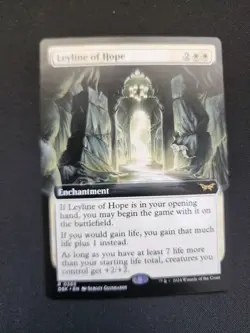 1x - Leyline of Hope - (extended art) - Duskmourn: House of Horror - NM MTG - Image 1