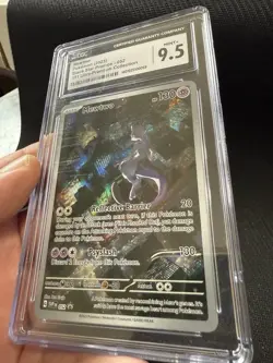 Pokemon TCG Mewtwo SVP 052 Scarlet Violet 151 Black Star Promo CGC 9.5 - Image 1
