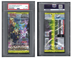 PSA 9 Eevee Heroes Japanese Pokemon Booster Pack - Image 1