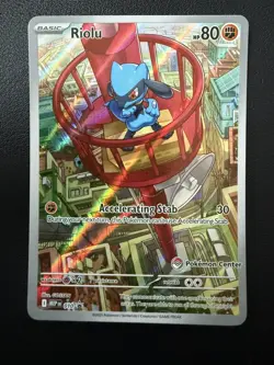 Riolu 010 Pokemon Center Exclusive - Mega Evolution Promo - Image 1