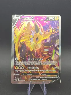 Pokemon Jolteon v SWSH Black Star Promo Holo Card SWSH183 - Image 1