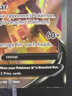 Pokemon Jolteon v SWSH Black Star Promo Holo Card SWSH183 - Image 2