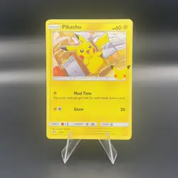 Pokemon TCG Pikachu 25/25 McDonald‘s 25th Anniversary Non Holo - Near Mint - Image 1