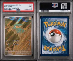 Electrike Pokemon Scarlet & Violet Destined Rivals 196 Illustration Rare PSA 9 - Image 3