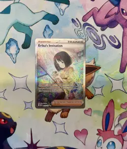 2023 Pokemon Erika's Invitation 203/165 151 Special Illustration Trainer NM-MINT - Image 2