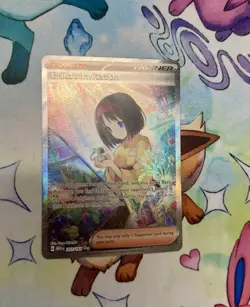 2023 Pokemon Erika's Invitation 203/165 151 Special Illustration Trainer NM-MINT - Image 3