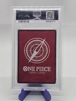 One Piece Card Game TCG OP02-025 Kin'emon Alt Art Leader PSA 10 - Image 2