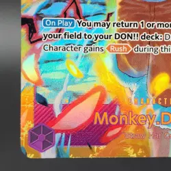 One Piece Monkey.D.Luffy OP09-119 SEC Emperors in the New World - Image 4