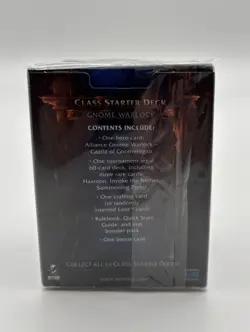 Gnome Warlock Class Starter Deck 2011 New WoW World of Warcraft Horde - Image 2