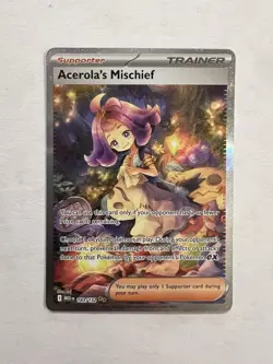 Acerola's Mischief Special Illustration Rare Pokemon Card MEG 183/132 - Image 1