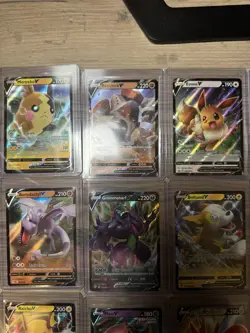 Pokemon card collection 27 card lot (V cards + full art) - Image 3