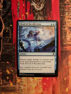MTG Card: (1x) Flood of Recollection (Commander Legends) - Image 1