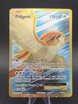 Pidgeot EX (104/108) 2016 XY Evolutions Full Art Ultra Rare Pokemon Card! - Image 1