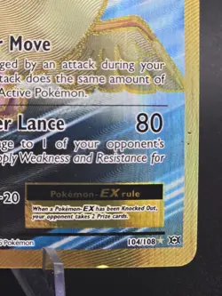 Pidgeot EX (104/108) 2016 XY Evolutions Full Art Ultra Rare Pokemon Card! - Image 2