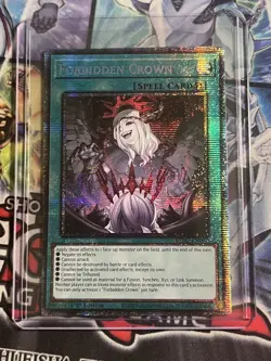 Forbidden Crown SPELL CARD - Burst Protocol - Starlight Rare #BPR-EN067 - Image 1