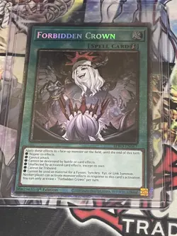 Forbidden Crown SPELL CARD - Burst Protocol - Starlight Rare #BPR-EN067 - Image 3