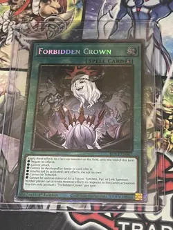 Forbidden Crown SPELL CARD - Burst Protocol - Starlight Rare #BPR-EN067 - Image 4