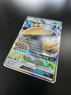 Snorlax GX SM05 Black Star Promo Sun & Moon Pokemon TCG Card 2016 MP - Image 2