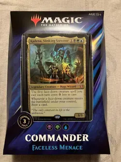Magic: The Gathering Commander 2019 Faceless Menace Deck 630509892563 - Image 1
