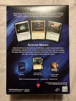 Magic: The Gathering Commander 2019 Faceless Menace Deck 630509892563 - Image 2