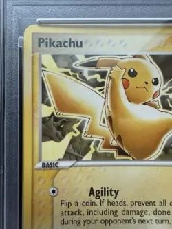 Pokemon Pikachu 012 Black Star 10th Anniversary Journey Across America PSA 8 - Image 3