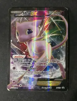 Pokemon TCG Mew EX XY126 Generations Black Star Promo Full Art HP/DMG - Image 1
