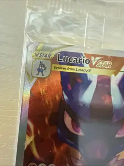 Pokemon TCG Lucario VSTAR #SWSH291 Black Star Promo, Crown Zenith, Sealed - Image 3