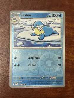 Sealeo 044/191 Sv08: Surging Sparks Reverse Holo Pokemon TCG - Image 1