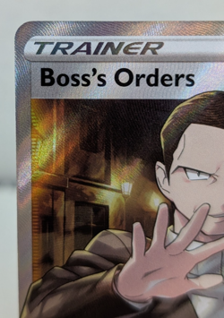 Pokemon TCG: Boss’s Orders 189/192 Rebel Clash Full Art Trainer NM - Image 2