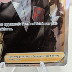 Pokemon TCG: Boss’s Orders 189/192 Rebel Clash Full Art Trainer NM - Image 4
