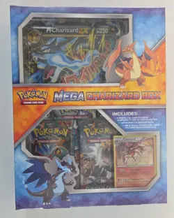Pokemon XY Mega Charizard Collection Box X RARE - Image 1