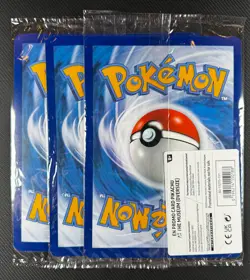 Pokemon Pikachu at the Museum Natural History Jumbo Promo x 3 - sealed - in-hand - Image 2