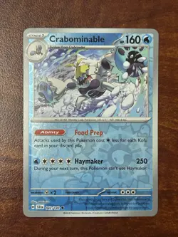 Crabominable - 042/142 - Reverse Holo - SV07: Stellar Crown - Pokemon TCG - Image 1