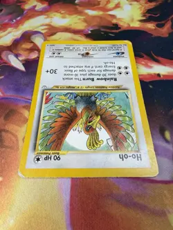 Ho-oh 18/64 HP-DMG Non Holo Neo Revelation 2000 WoTC Pokemon TCG - Image 3