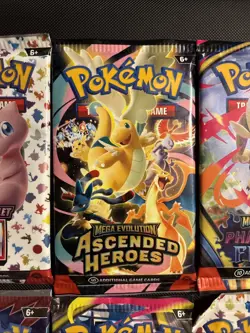 Pokemon TCG Booster Pack Variety Bundle (8) Packs Factory Sealed Lot 2 - Image 3