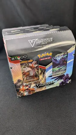 Pokemon TCG: V Battle Deck: Lycanroc vs. Corviknight LOT of 5 Sealed Boxes New 820650809576 - Image 1