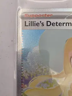 Pokemon TCG Lillie's Determination 184/132 Mega Evolution Full Art NM - Image 3