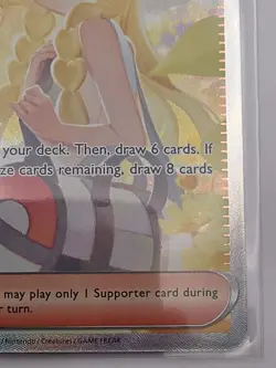 Pokemon TCG Lillie's Determination 184/132 Mega Evolution Full Art NM - Image 5