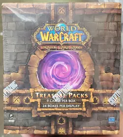 WORLD OF WARCRAFT WOW TCG 2011 DUNGEON TREASURE PACK BOX (24 Packs) 815442011992 - Image 1