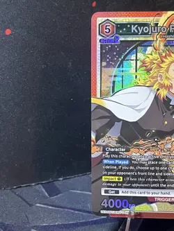 Union Arena CCG Kyojuro Rengoku UE05BT/KMY-1 SR Demon Slayer ENG - Image 2