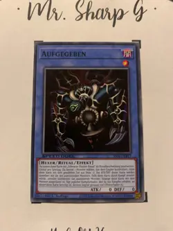 AUFGEBEN - 1. AUFLAGE SPEED DUEL SS04-DEB17 DEUTSCH Yu-Gi-Oh! CARD COMMON KONAMI - Image 4