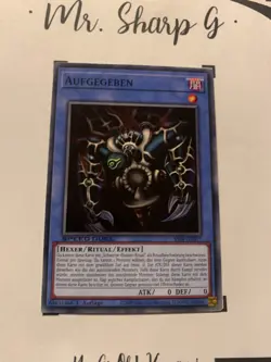 AUFGEBEN - 1. AUFLAGE SPEED DUEL SS04-DEB17 DEUTSCH Yu-Gi-Oh! CARD COMMON KONAMI - Image 5